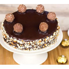 Ferrero Rocher Almond Cake 